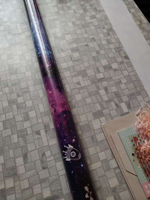 Фотография покупателя товара Бумага упаковочная глянцевая «Мрамор», 50×70 см - Фото 1