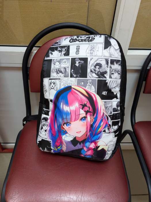 Фотография покупателя товара Рюкзак школьный с пеналом «Классика», 42×28×13 см, чёрный - Фото 1