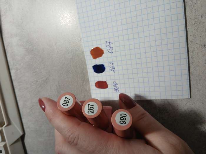 Фотография покупателя товара Гель лак для ногтей, однотонный, трехфазный, 10 мл, LED/UV, синий (266) - Фото 2