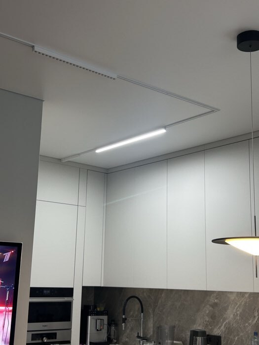 Фотография покупателя товара Светильник трековый ULTRA «Линия», светодиодный, 30 Вт, 48 В, 3000K-5700К, CRI90, 91.5×2.6×2.4 см, белый - Фото 1