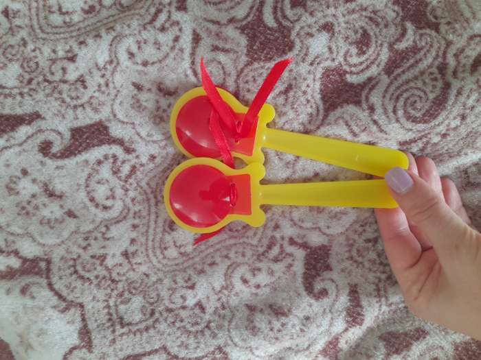 Фотография покупателя товара Кастаньеты Крошка Я «Музыка», 2 шт., музыкальный инструмент - Фото 1