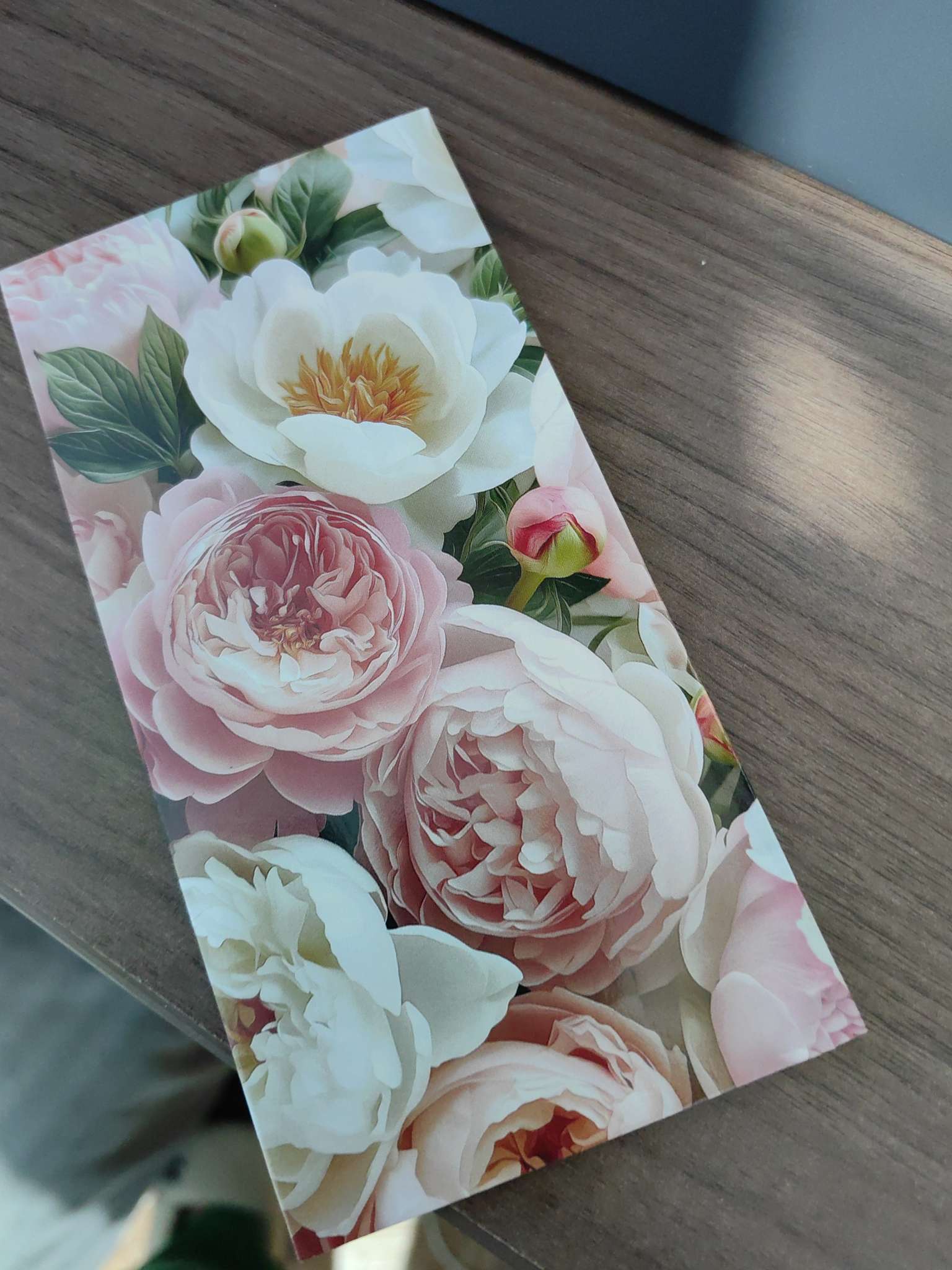 Фотография покупателя товара Конверт для денег «Поздравляем», цветы, 16.5×8 см - Фото 1