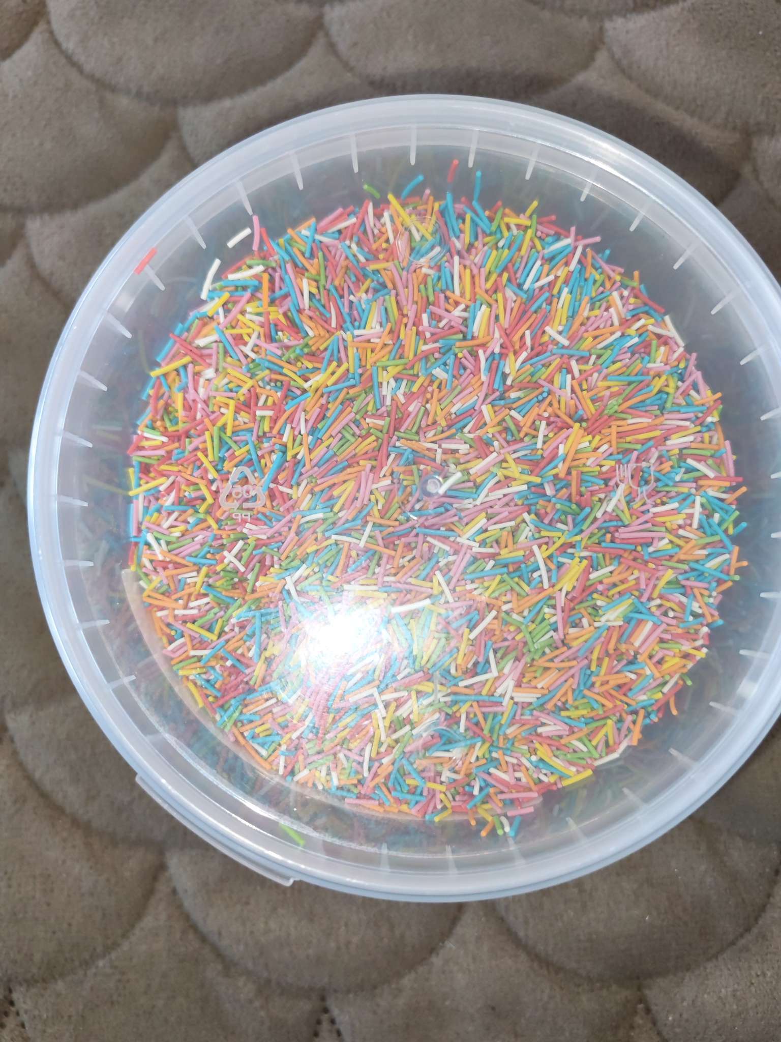 Фотография покупателя товара УЦЕНКА Кондитерская посыпка сахарная декоративная, 0.5 кг (до 16.03.2026) - Фото 1