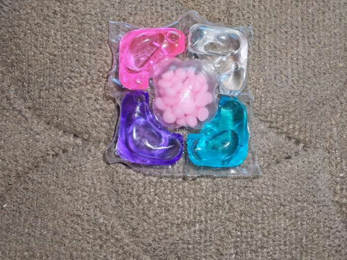 Фотография покупателя товара Капсулы для стирки 5 в 1 Мой Выбор «Лаванда» 10 шт. по 10 г дой-пак - Фото 2