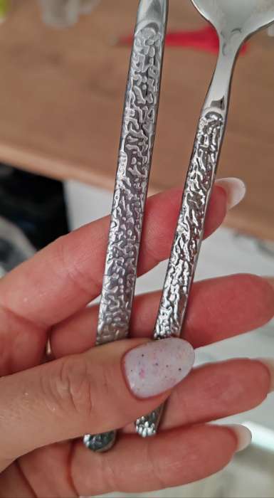 Фотография покупателя товара Вилка столовая Magistro «Олин», h=21 см, нержавеющая сталь, серебристая - Фото 5