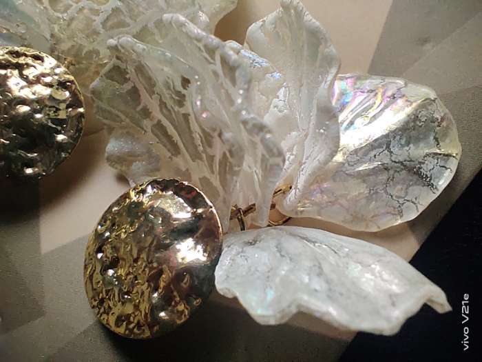 Фотография покупателя товара Серьги ассорти «Ветер» бабочка, малые, цвет белый в золоте - Фото 7
