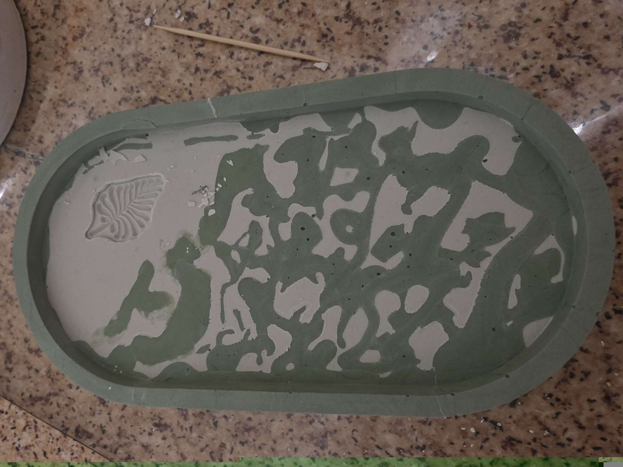 Фотография покупателя товара Штамп для творчества силикон "Листья папоротников и монстеры" 16х11 см - Фото 5