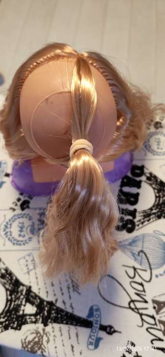 Фотография покупателя товара Кукла-манекен для создания причёсок «Катрина» с аксессуарами - Фото 2