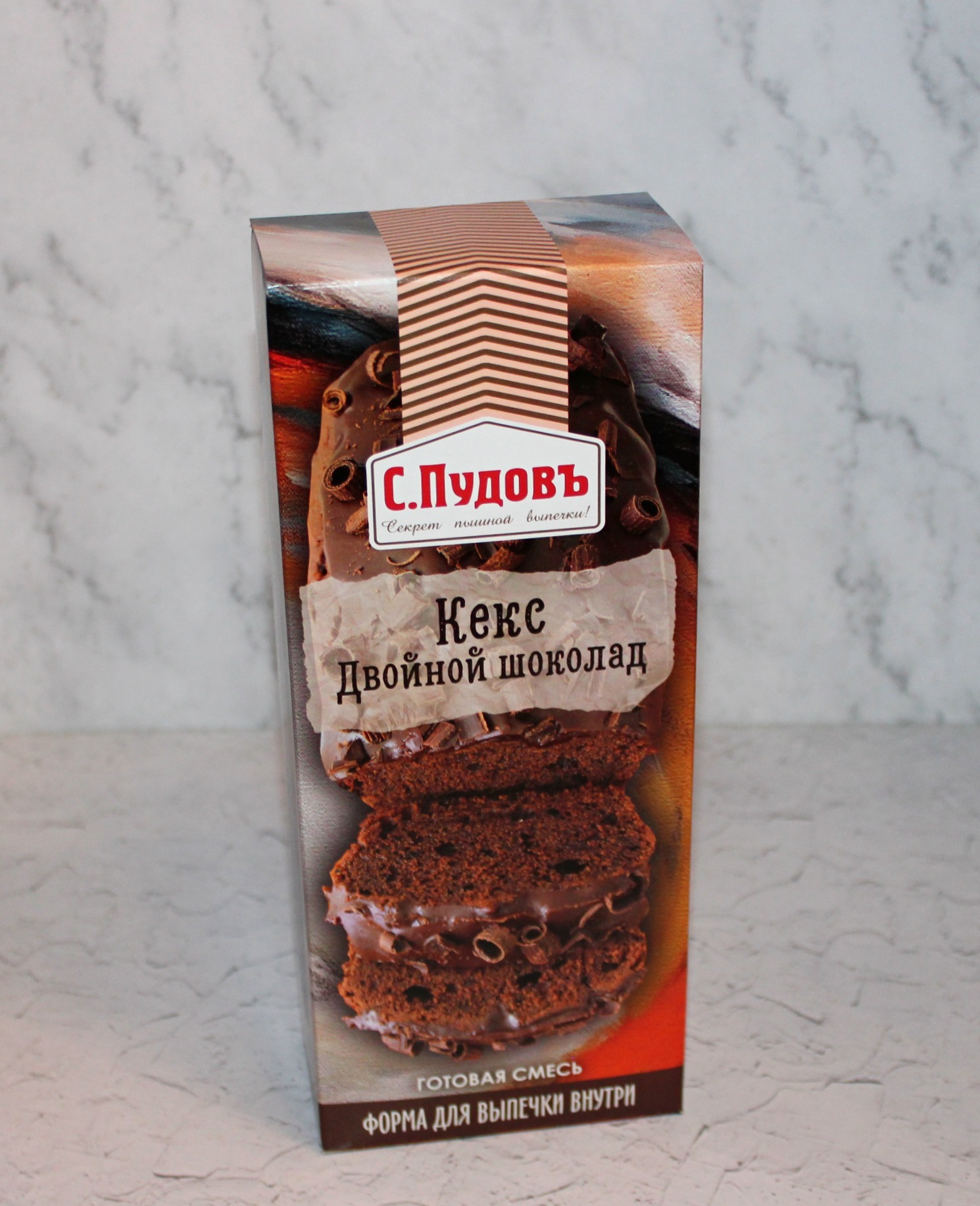 Фотография покупателя товара Кекс «С. Пудовъ», Двойной шоколад, 300 г - Фото 3