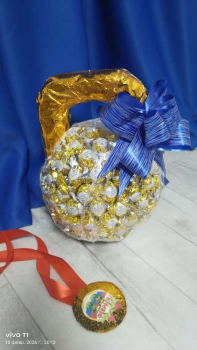 Фотография покупателя товара Ёлочный шар заготовка, раздельные части «Шар», диаметр собранного 9 см - Фото 1