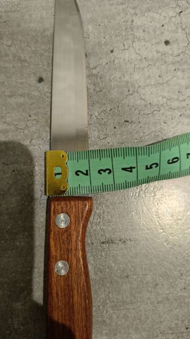 Фотография покупателя товара Нож кухонный Доляна «Эльбрус», лезвие 11.5 см - Фото 2