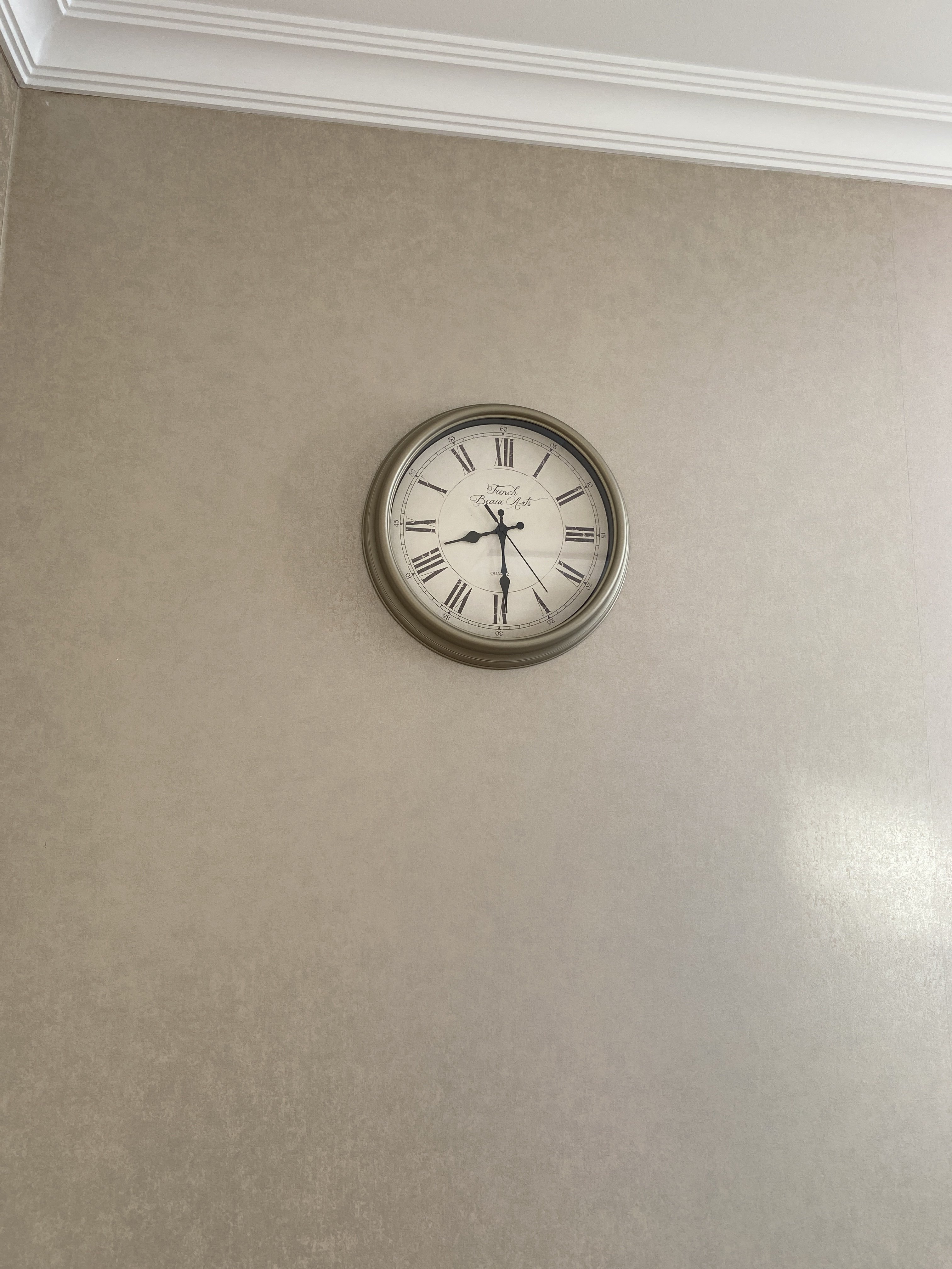 Фотография покупателя товара Часы настенные, серия: Классика, плавный ход, d-31 cм, серый перламутр