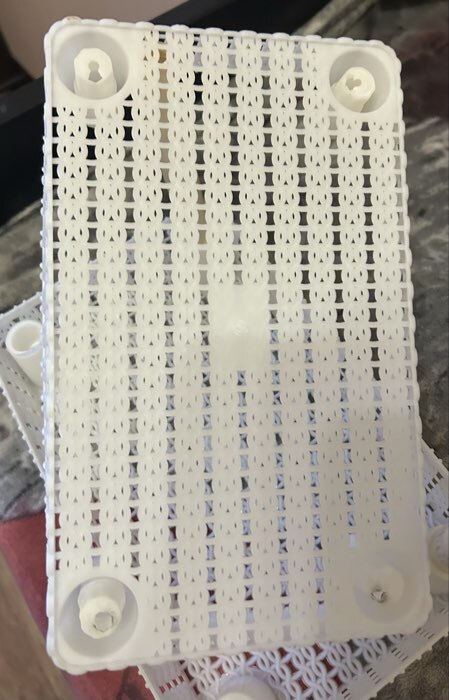 Фотография покупателя товара Этажерка настольная 2 яруса «Плетение», 24×15×20 см, МИКС - Фото 11