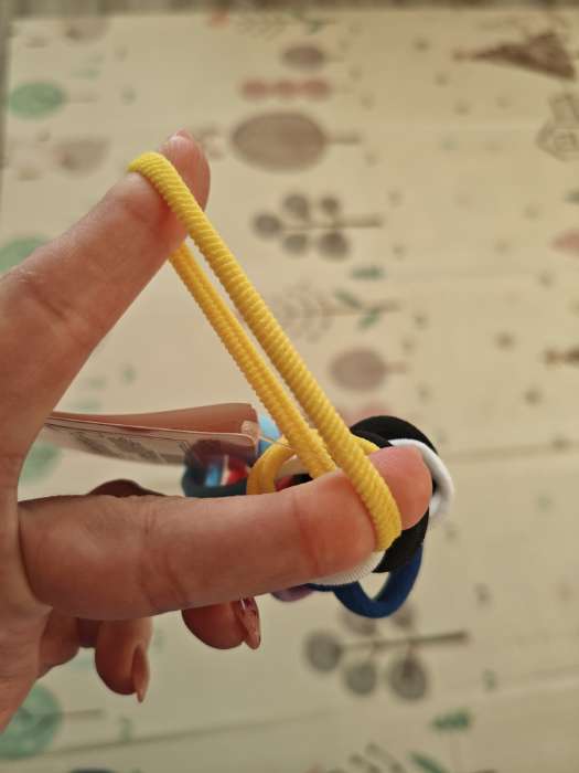 Фотография покупателя товара Резинки для волос Выбражулька «Амурные дела», набор 20 шт., звездуля, 2.5 см, яркие - Фото 1