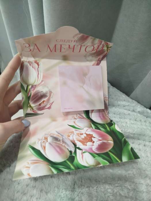 Фотография покупателя товара Блок бумаги 30 листов в конверте «С праздником весны» - Фото 2