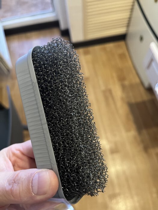 Фотография покупателя товара Губка для обуви Vister для замши, нубука, текстиля - Фото 2