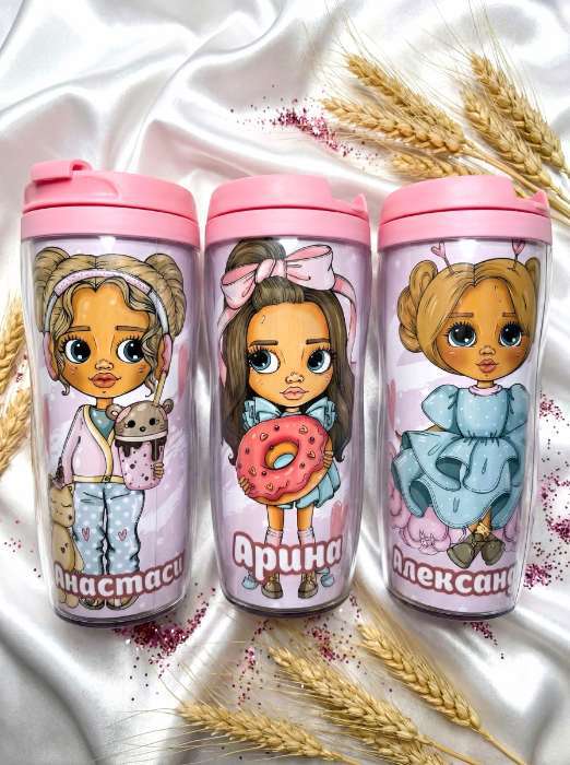 Фотография покупателя товара Термокружка под вставку «Белый», 350 мл - Фото 2