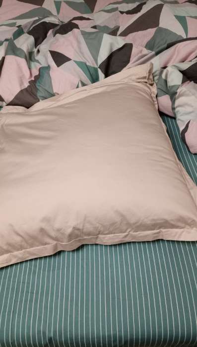 Фотография покупателя товара Наволочка SL Home Graphite, 70×70+3 см, сатин, хлопок 100% - Фото 1