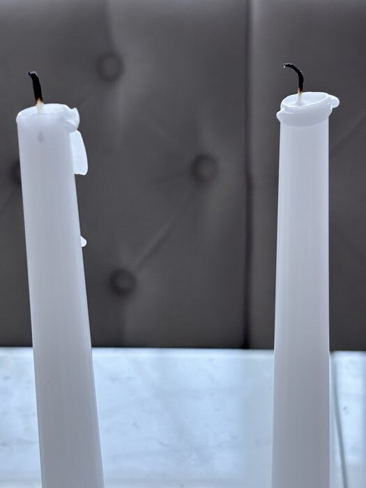 Фотография покупателя товара Свеча античная, 2.3×24.5 см, 5 ч, 55 г, белая - Фото 21