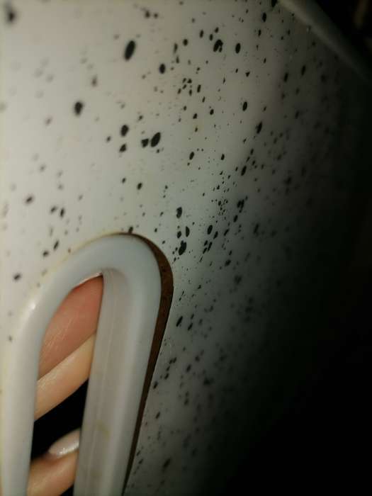 Фотография покупателя товара Доска разделочная Доляна «Гранит», 30×20 см, прямоугольная, белая - Фото 3