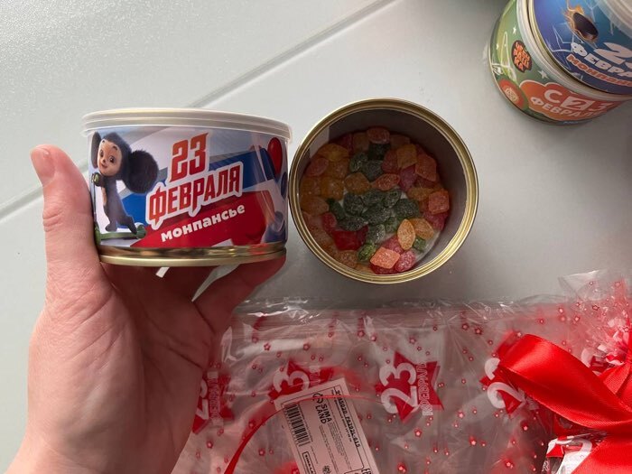 Фотография покупателя товара Монпансье «Икра»: со вкусом тутти-фрутти, 100 г - Фото 2