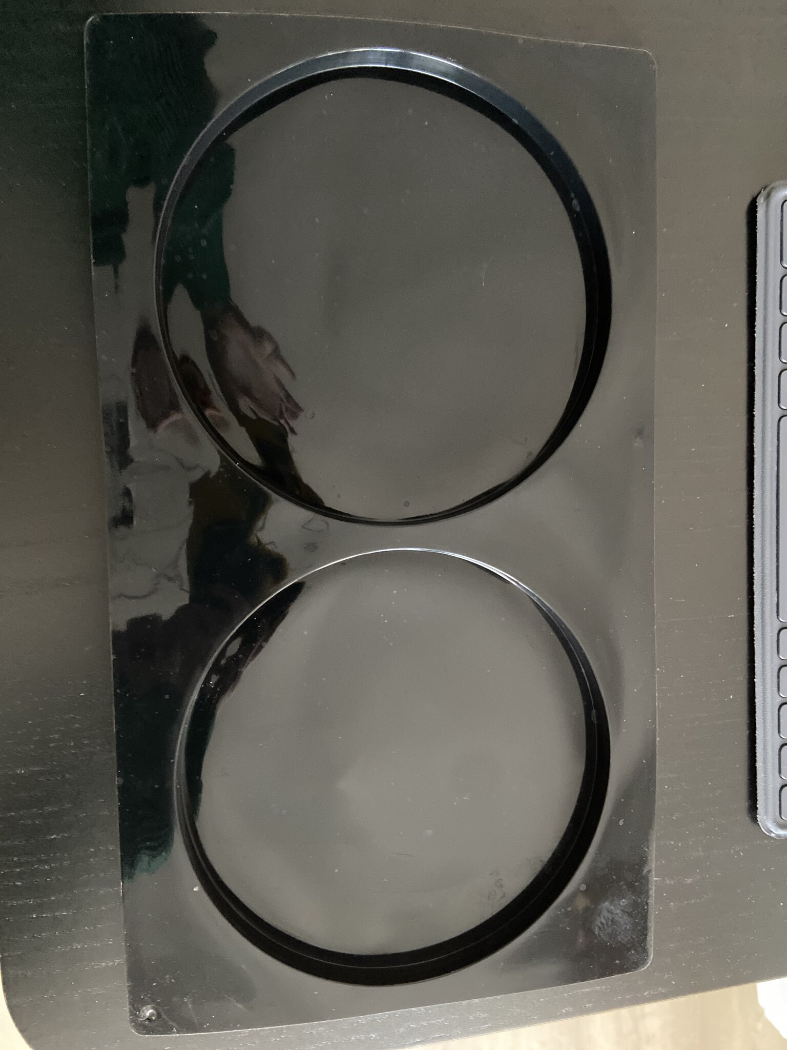 Фотография покупателя товара Форма для выпечки Доляна «Бискотто», силикон, 2 ячейки, 38×19×2 см, d=18 см, чёрная - Фото 3