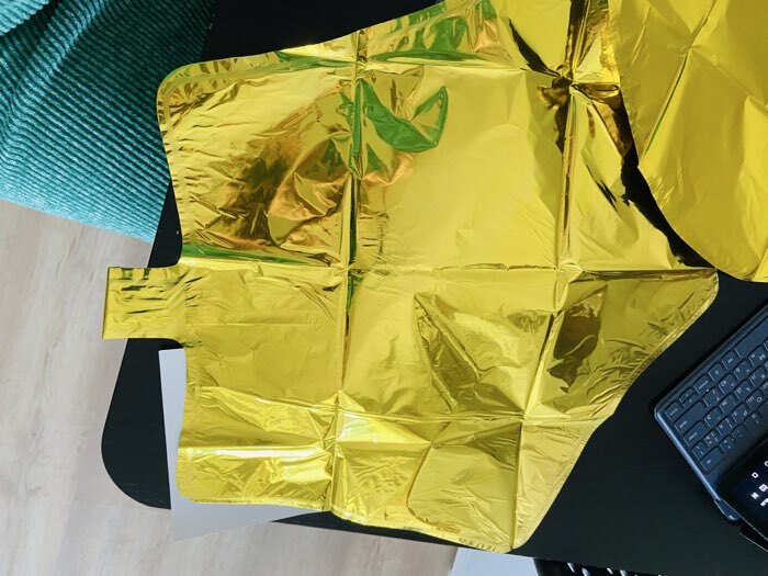 Фотография покупателя товара Воздушные шары фольгированные и латексные «Романтика», набор 14 шт. - Фото 8