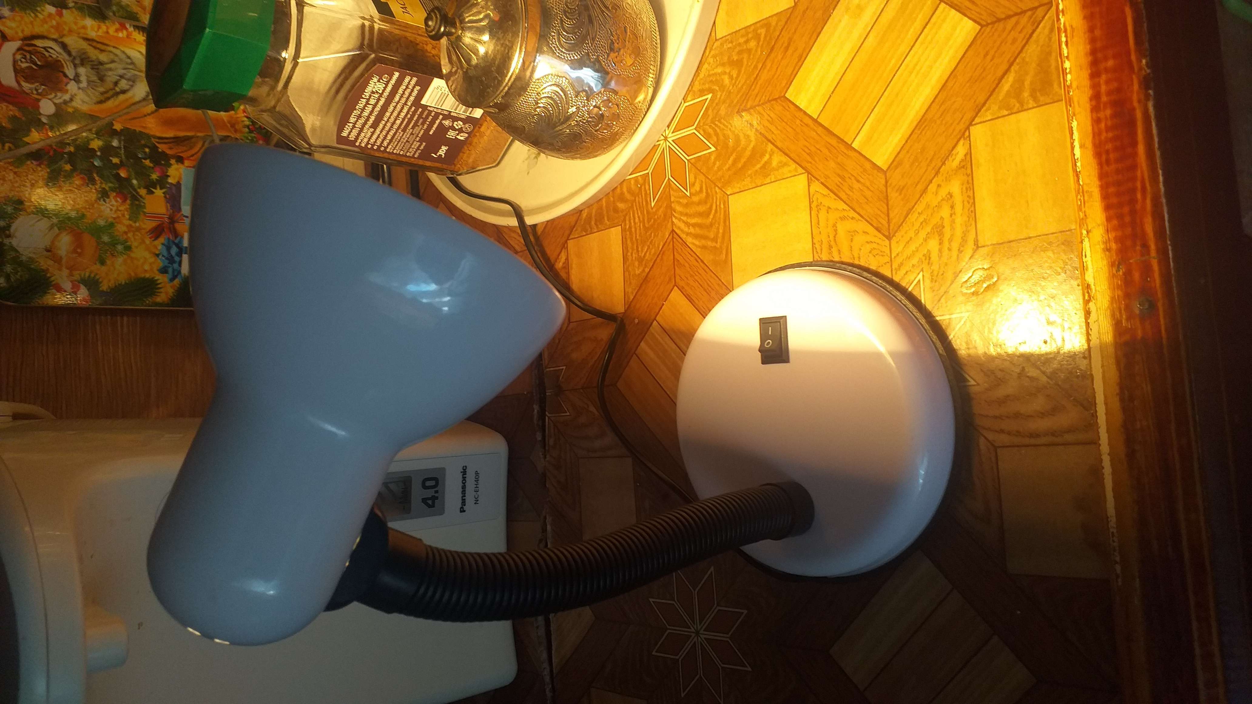 Фотография покупателя товара Лампа настольная Е27, с выкл. (220В) красная (203В) RISALUX - Фото 3