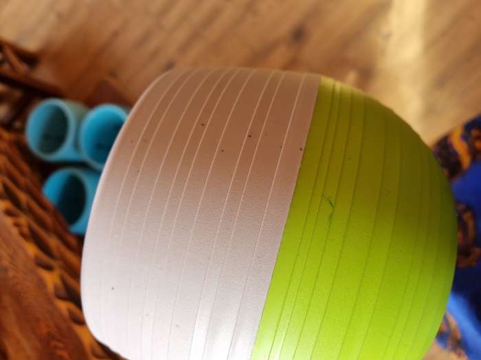 Фотография покупателя товара Горшок для цветов пластиковый «Япония», 450 мл, d=12см, h=10см, цвет фисташковый - Фото 35