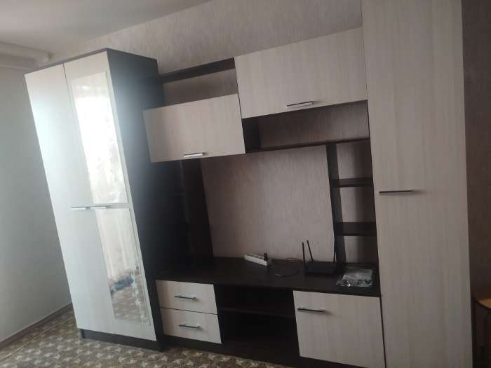 Фотография покупателя товара Стенка для гостиной «МАРТА-11», 2700×500×2100 мм, цвет белый - Фото 1