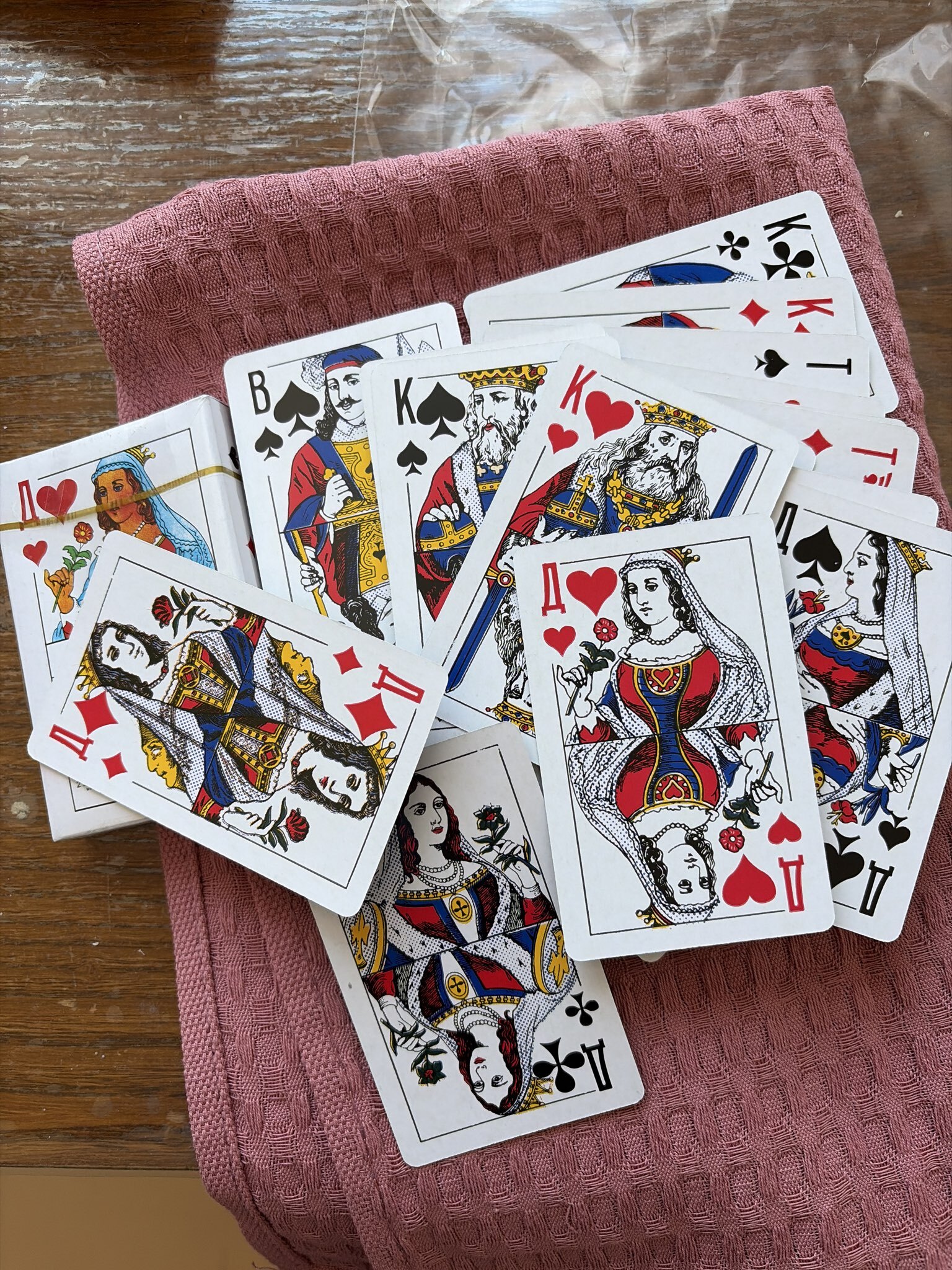 Фотография покупателя товара Карты игральные «Дама», колода 36 шт., 8.7×5.7 см - Фото 1