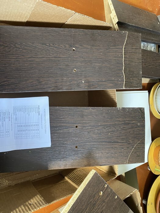 Фотография покупателя товара Тумба прикроватная «Аура», 950×400×415 мм, цвет венге/дуб молочный - Фото 18