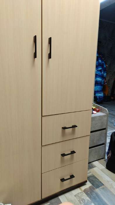 Фотография покупателя товара Ручка-скоба CAPPIO RSC059, м/о 960 мм, чёрная - Фото 1