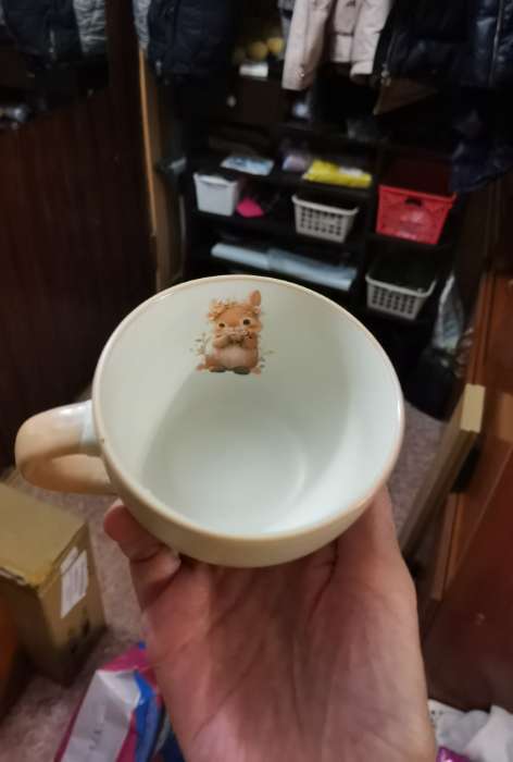 Фотография покупателя товара Кружка новогодняя керамическая «Счастья в новом году», 220 мл - Фото 2