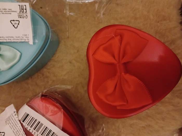 Фотография покупателя товара Мыльные розочки, трёхцветные, набор 3 шт., в коробке - Фото 1