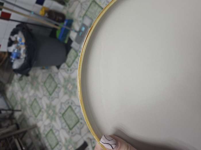 Фотография покупателя товара Тарелки SL Home «Леггеро», d=25.5 см, набор 2 шт., фарфор, бежевые - Фото 1