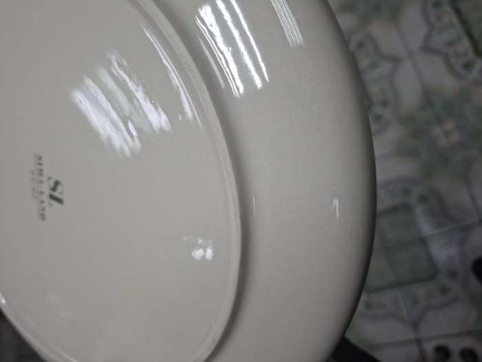 Фотография покупателя товара Тарелки SL Home «Леггеро», d=25.5 см, набор 2 шт., фарфор, бежевые - Фото 3