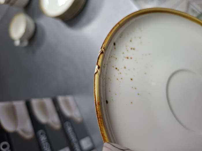 Фотография покупателя товара Чайная пара Magistro «Церера», 2 предмета: чашка 250 мл, блюдце d=16.5 см, фарфор, белая - Фото 27