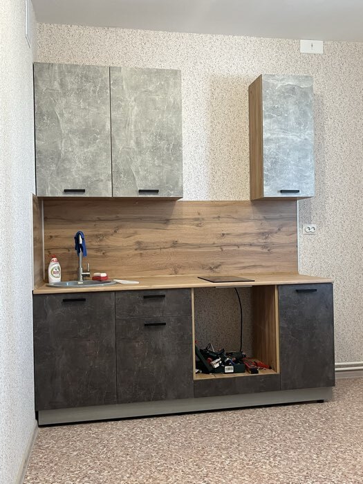 Фотография покупателя товара Кухонный гарнитур угловой «Рио» New, 1600×2000 мм, цвет белый глянец/дуб крафт/дуб вотан - Фото 7