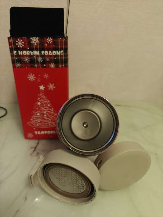 Фотография покупателя товара Термокружка Start with coffee, 380 мл, сохраняет тепло 8 ч, с ситечком - Фото 4