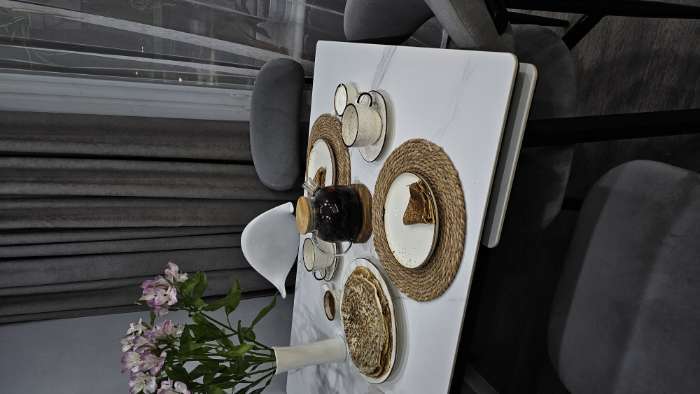 Фотография покупателя товара Ваза для цветов Magistro «Бланш», 7.7×18.5 см, фарфор, белая - Фото 2