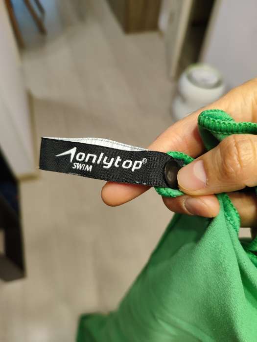 Фотография покупателя товара Полотенце из микрофибры ONLYTOP, 76×152 см, цвет голубой - Фото 3