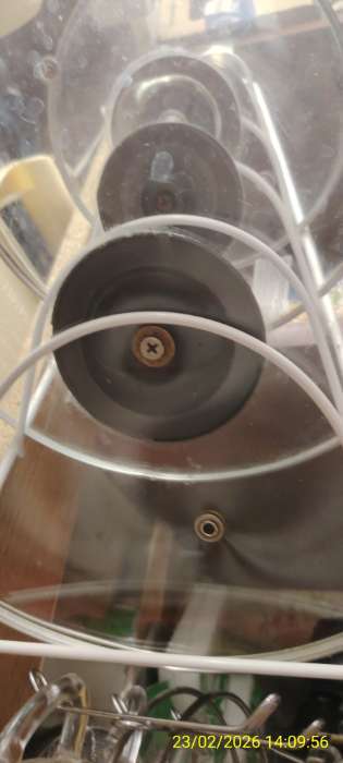 Фотография покупателя товара Подставка для крышек подвесная, 19.5×9×46 см, чёрная - Фото 8