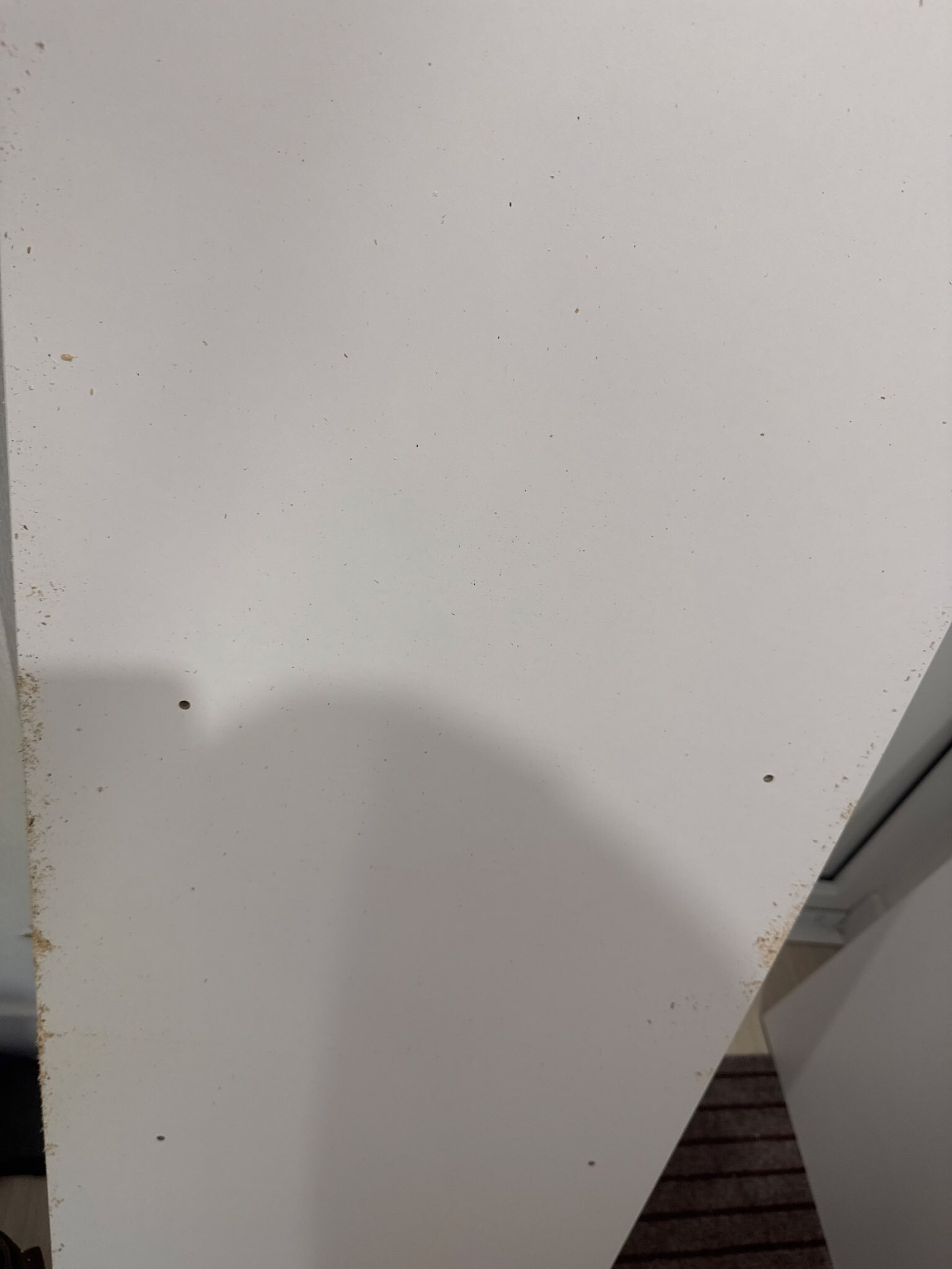 Фотография покупателя товара Шкаф – пенал «Клик Мебель. Мико», с полками, 440×420×2050 мм, цвет белый бриллиант/бетон - Фото 3