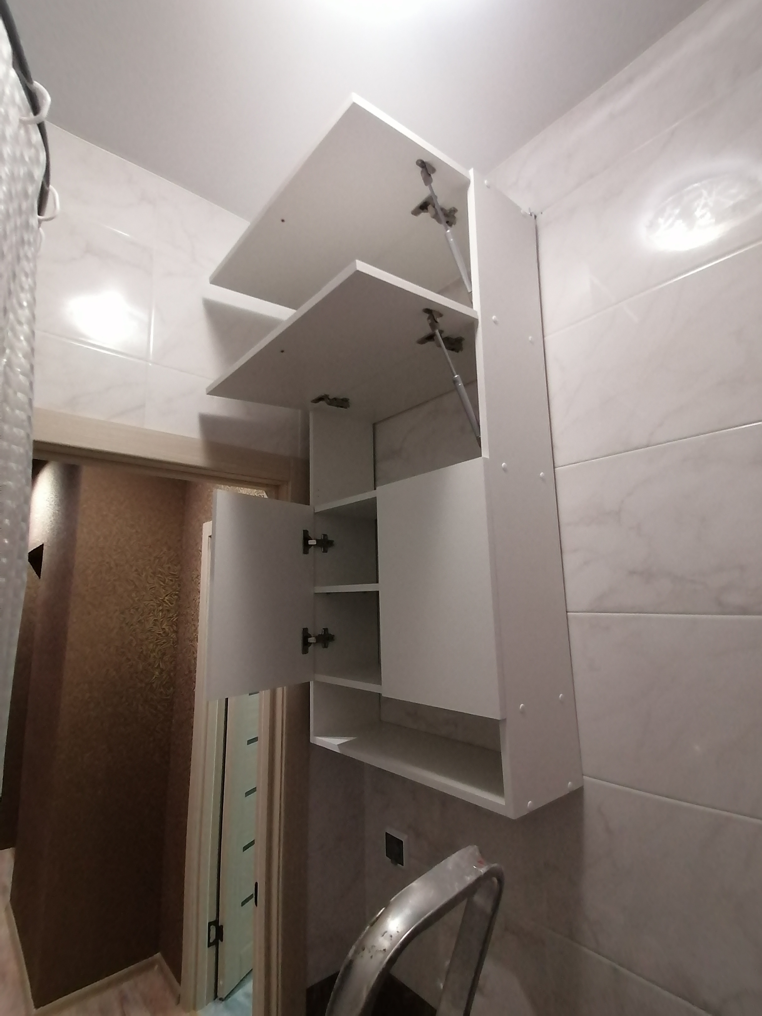 Фотография покупателя товара Шкаф подвесной для ванной комнаты,  60 х 24 х 120 см - Фото 29