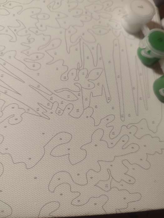 Фотография покупателя товара Картина по номерам на холсте с подрамником «Лошадка и девочка в поле», 40×50 см - Фото 3