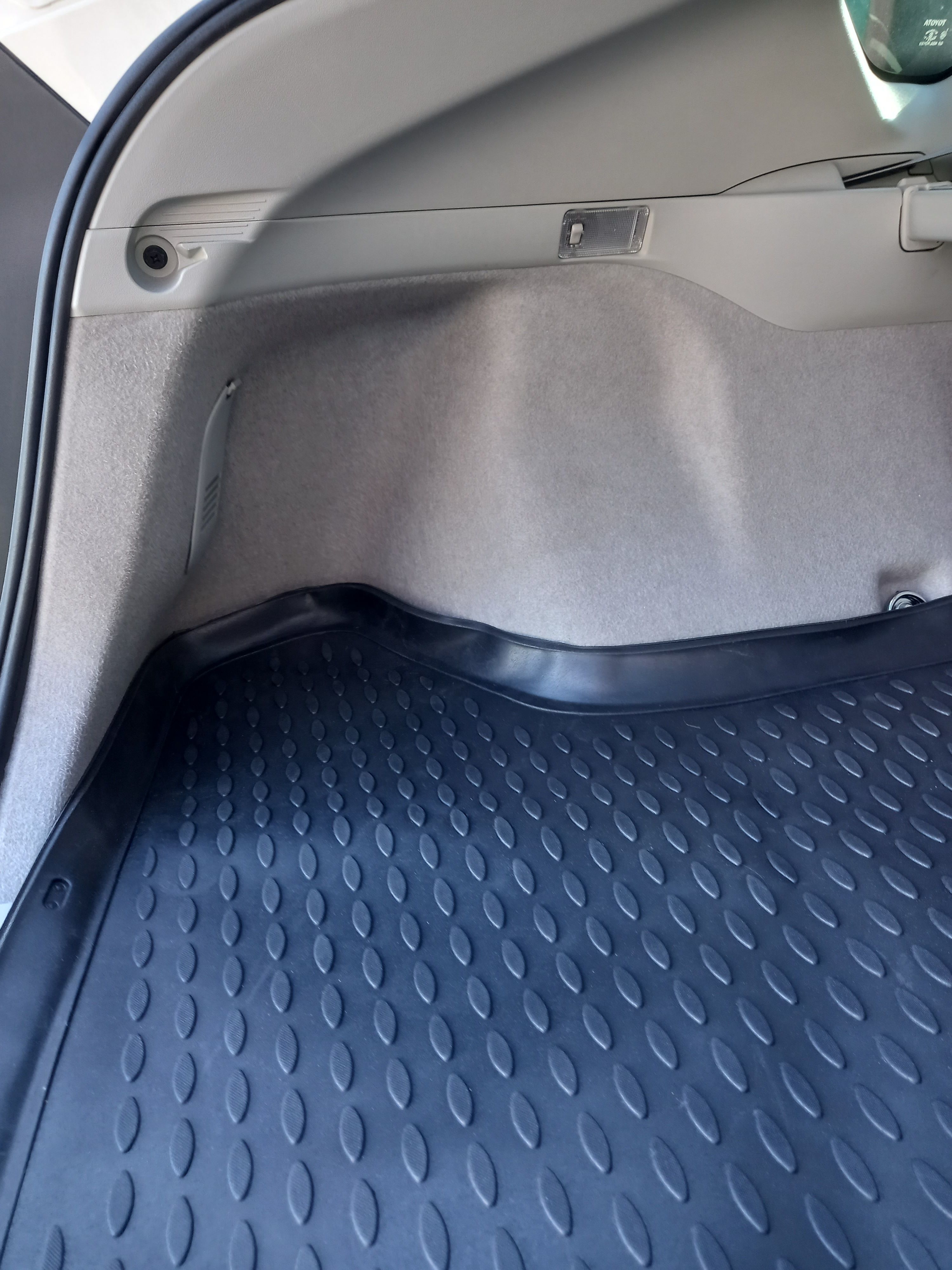 Фотография покупателя товара Коврик в багажник TOYOTA Prius 10/2009-2015г, лифтбек, полиуретан - Фото 1