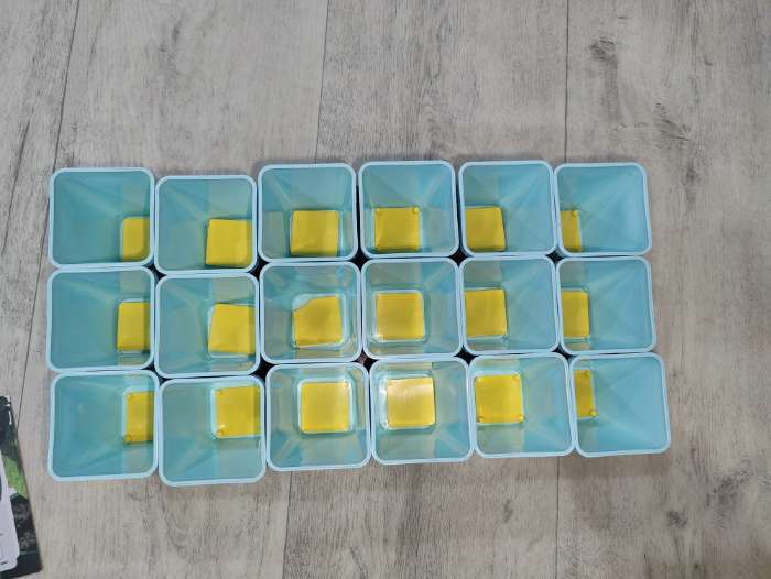 Фотография покупателя товара Набор для рассады: стаканы по 600 мл (8 шт.), поддон 36×18 см, цвет МИКС, Greengo - Фото 1