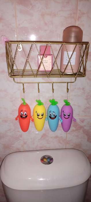 Фотография покупателя товара Антистресс игрушка - мялка «Морковки», с пастой, набор 4 шт., МИКС - Фото 1