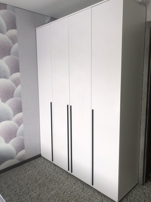 Фотография покупателя товара Шкаф двухстворчатый «Норд», 800×510×2236 мм, цвет дуб крафт белый - Фото 2